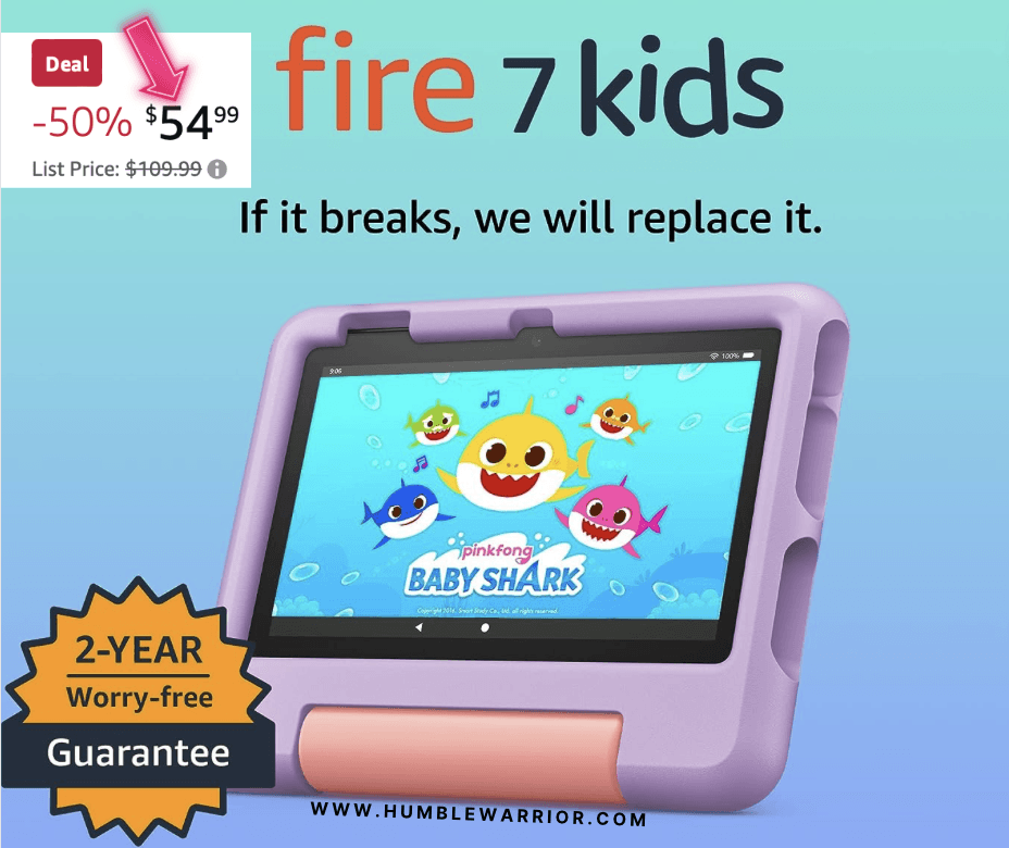 Amazon Fire 7 Kid’s Tablet!